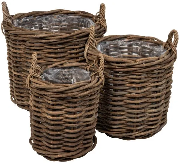 Korbsatz rund mit Griff