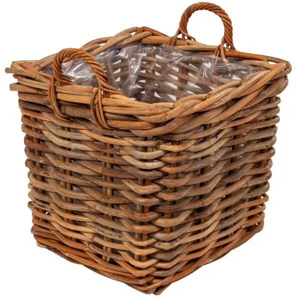 Quadratischer Korb mit Griff 48x48x45cm