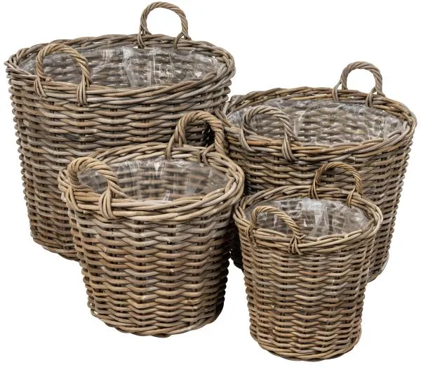 Korbsatz rund mit Griff