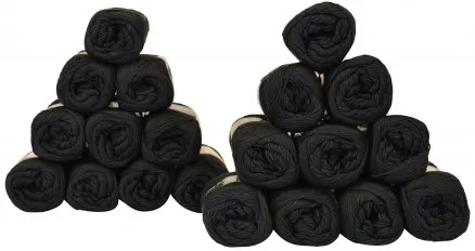 Mayflower Cotton 8/4 Garnpaket Unicolor 1443 Schwarz - 20 Stk - Mayflower Cotton 8/4 Garnpaket Unicolor 1443 Schwarz - 20 Stk