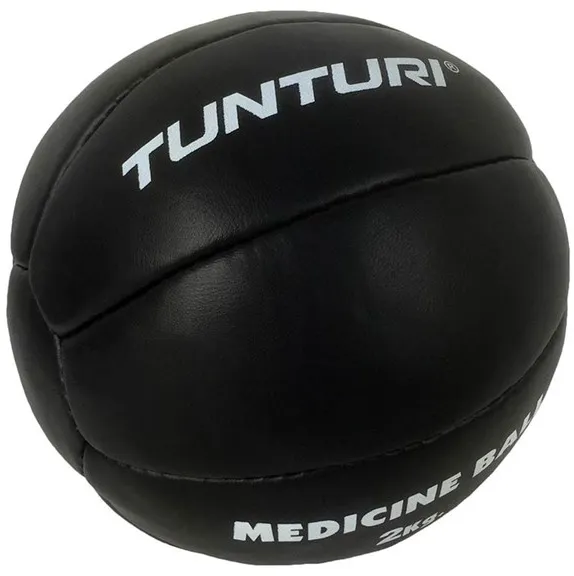 Tunturi Medizinball Leder 2 kg.