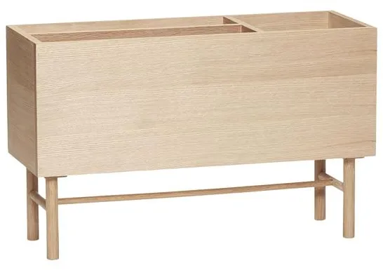 Hübsch Ground Pflanzkasten Natur