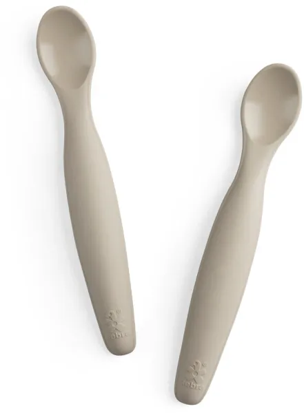 Silikon-Löffelset, lang, Jetty Beige