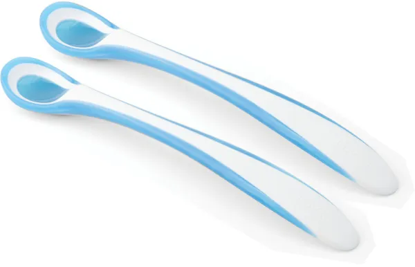 EasyEating blau - 2 thermosensitive Löffel