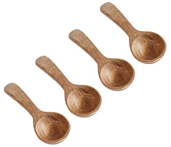 Muubs Salzlöffel 4 Stk., natur - Teak