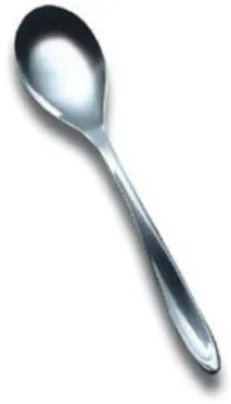 Teelöffel P1, Edelstahl, 12,3 cm, 12 Stk.