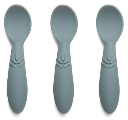 Nuuroo Ella Silikonlöffel 3er-Pack - Lead