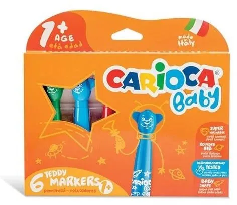 Carioca - Marker mit Babygriff (6 Stk) (809409)